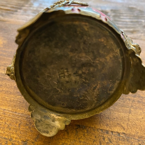 Antique incense burner Kashmir ruby dragon - Picture 3 of 8